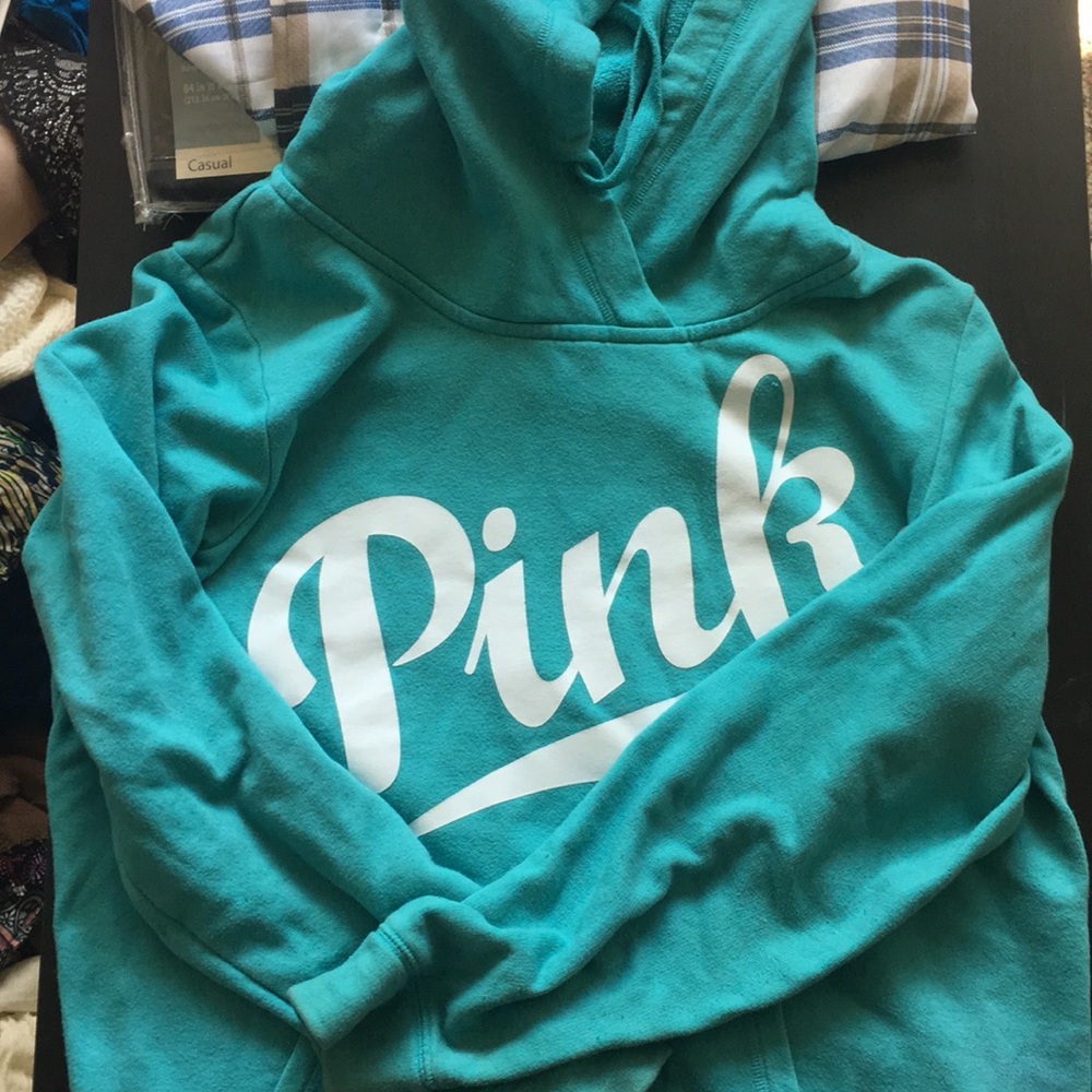 Bright Blue Victoria’s Secret Sweatshirt